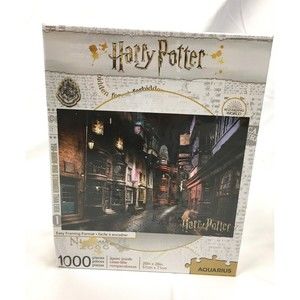 New Harry Potter Diagon Alley 1,000 piece Jigsaw Puzzle 20x28” Aquarius